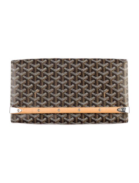 goyard bois clutch|goyard clutch men.